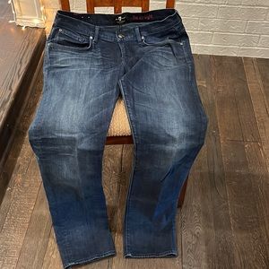 7 For All Mankind “The Straight” jeans 33x34